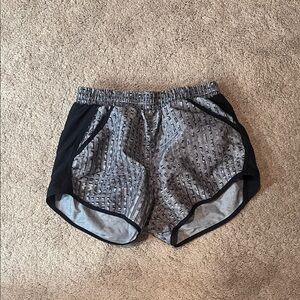 Under Armour Black and Gray Women's Athletic Shorts